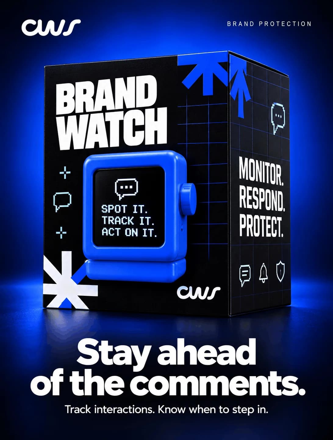 CWS Brand Watch campaign for comment monitoring and reputation